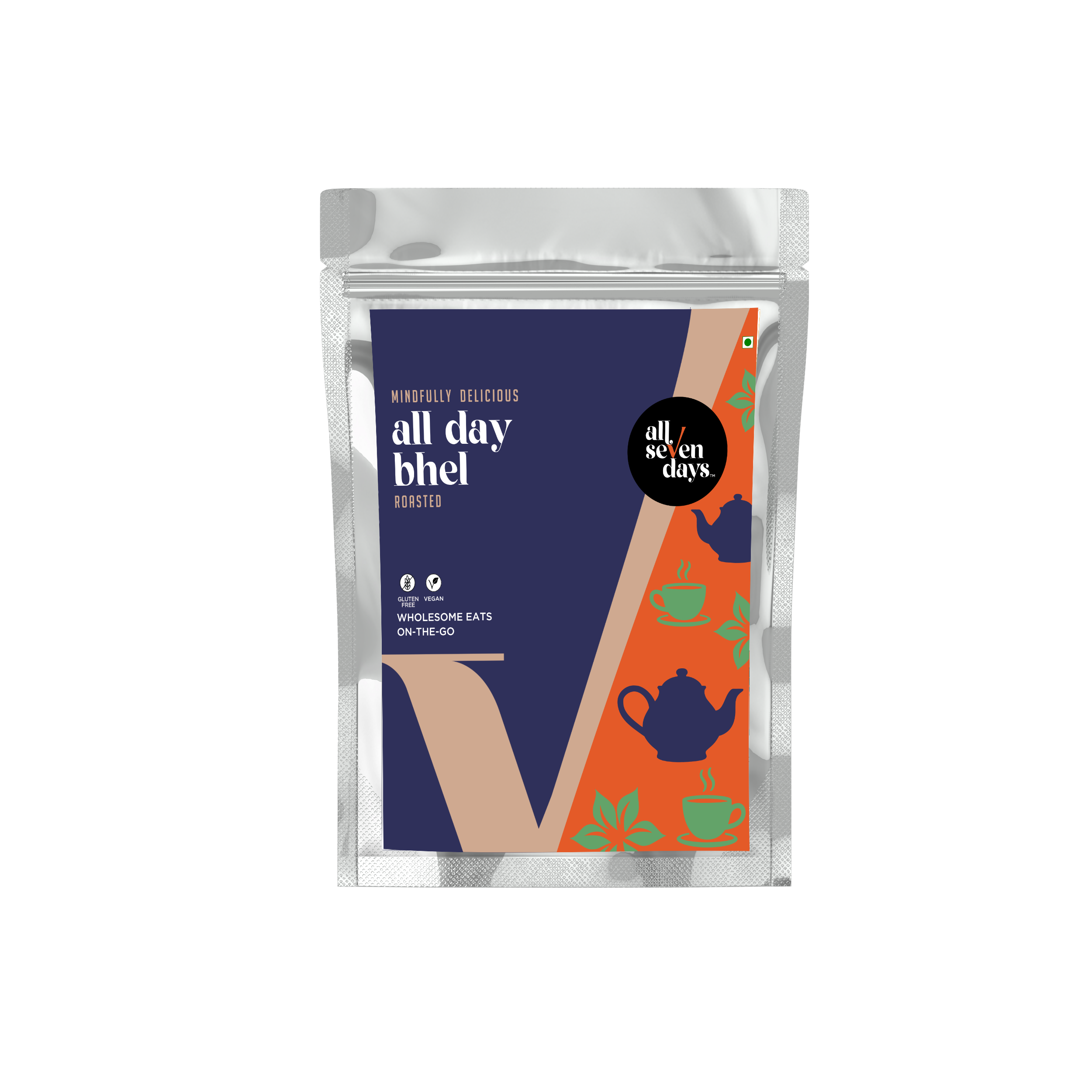 All day bhel render front