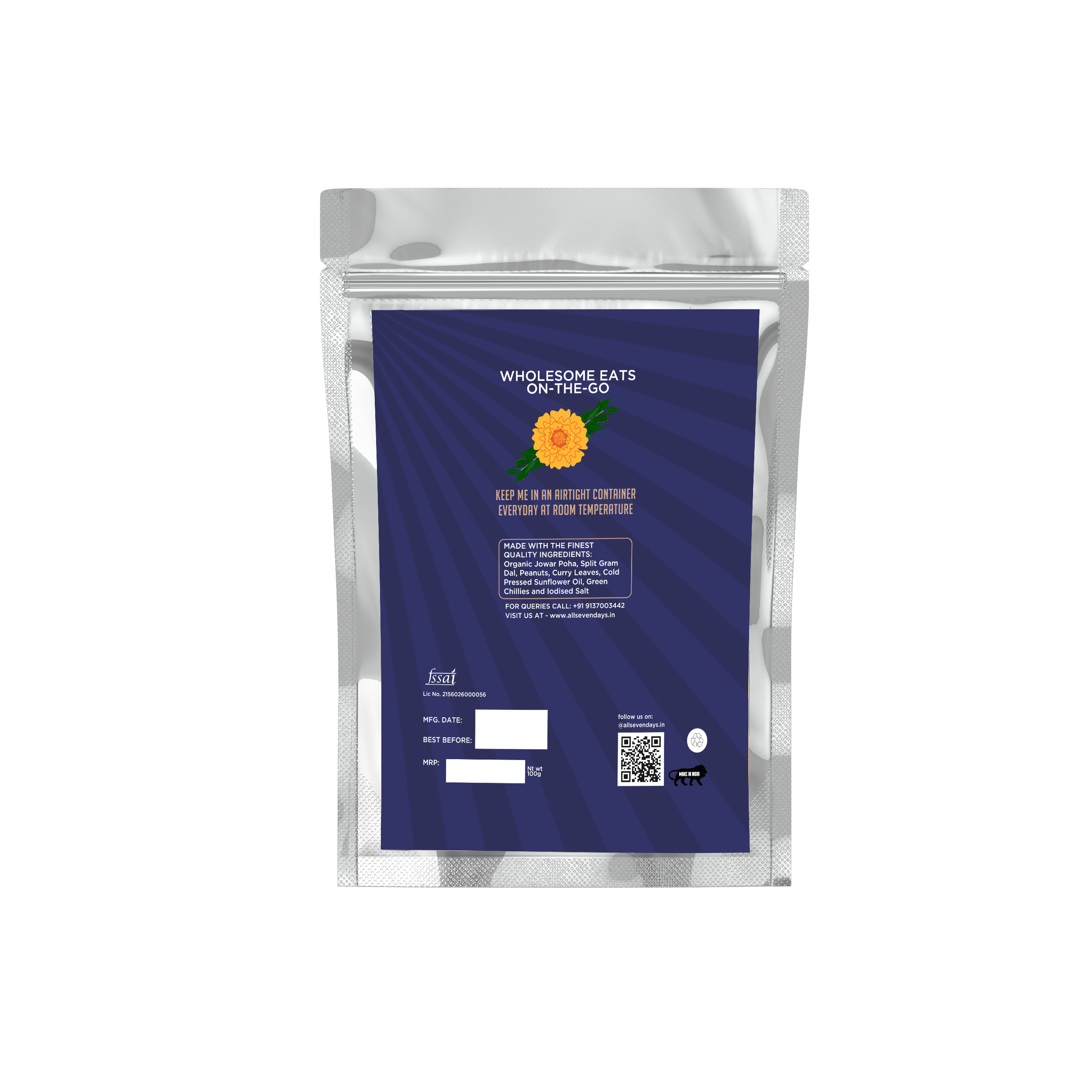 crunchy jowar chivda render back